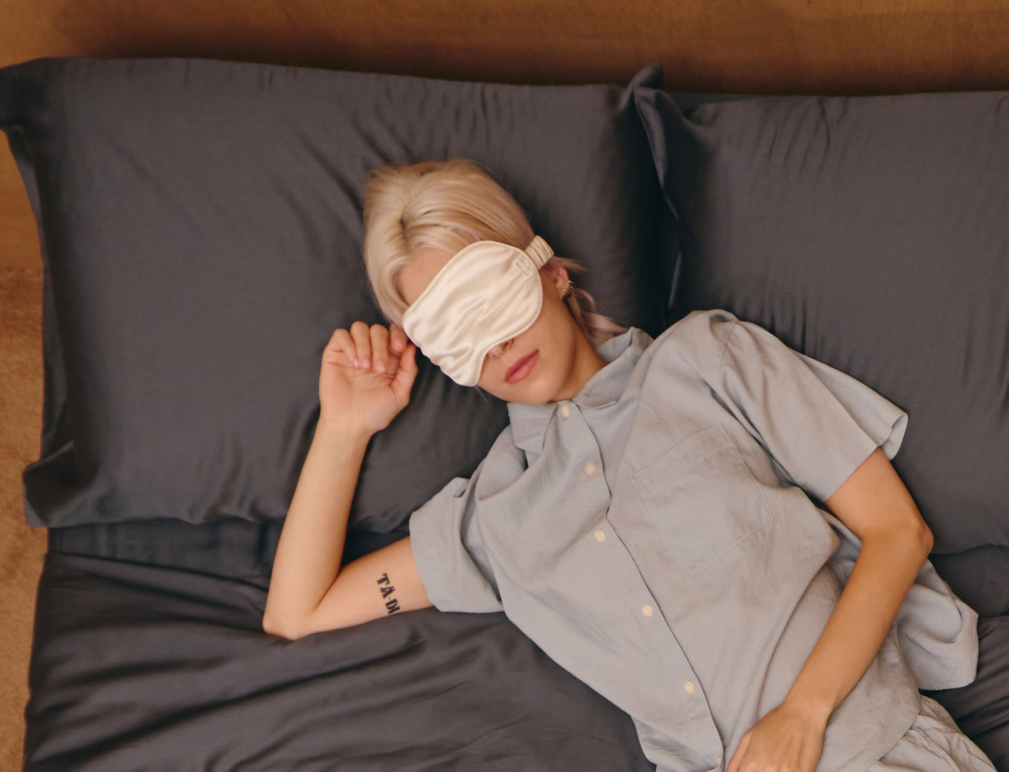 The Woosa Silk Eye Mask