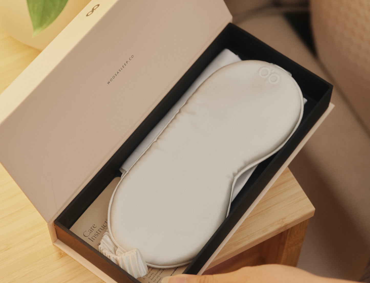 The Woosa Silk Eye Mask