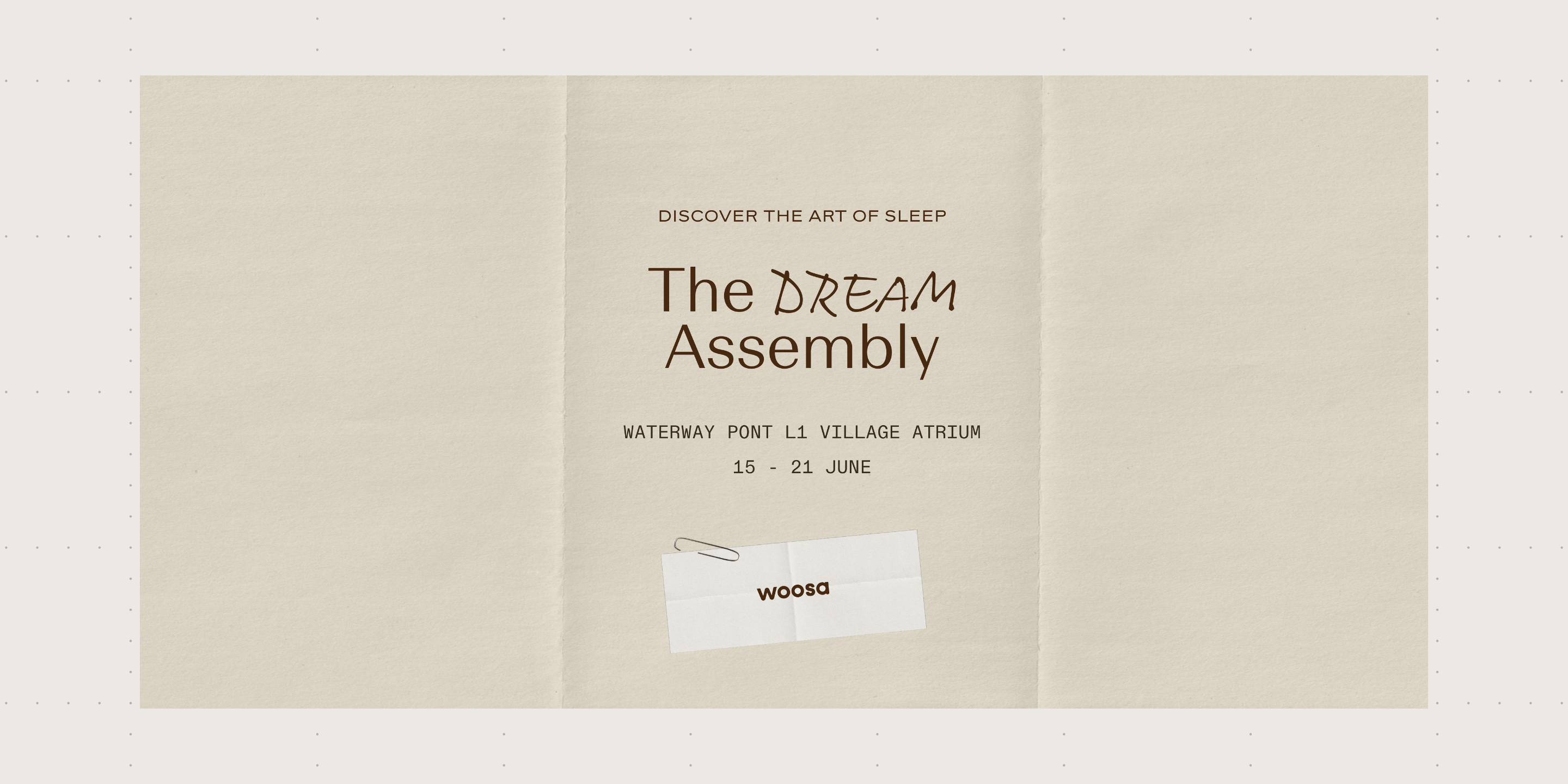 The Dream Assembly: Where Scent Becomes the Entry Point to Rest