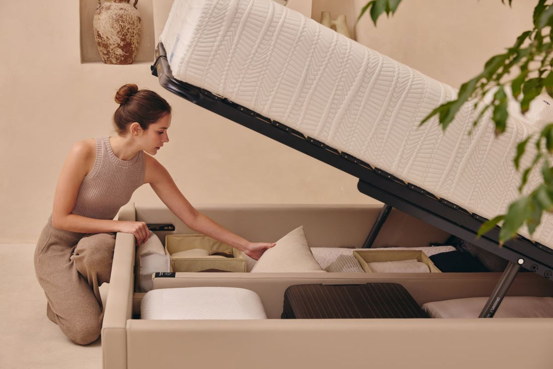 Space-Saving Storage Beds for Compact Living