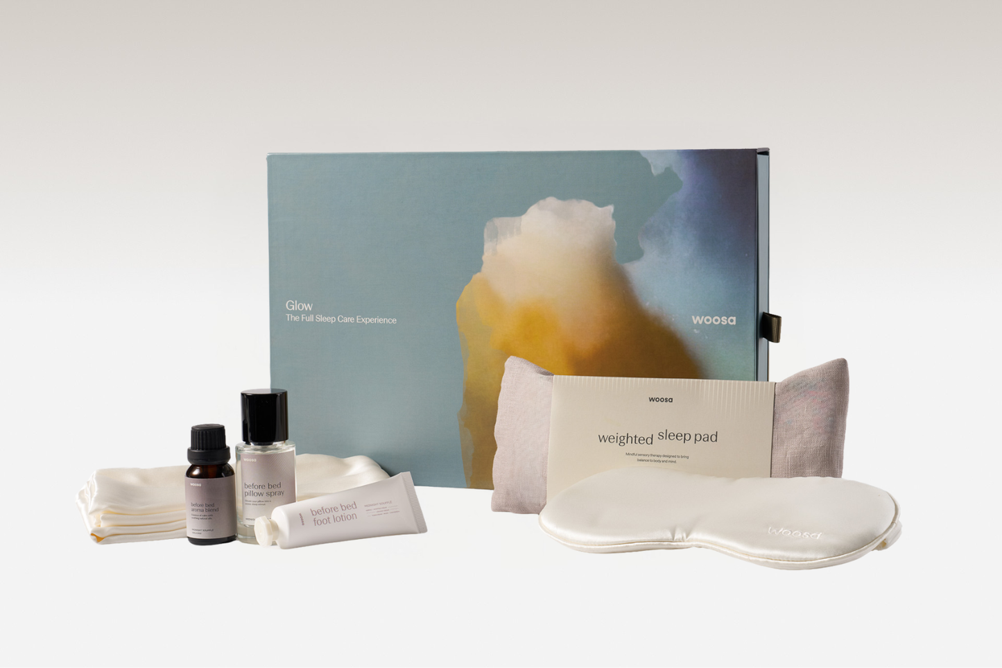 Scent + sleep pad color: Midnight Soufflé / Periwinkle