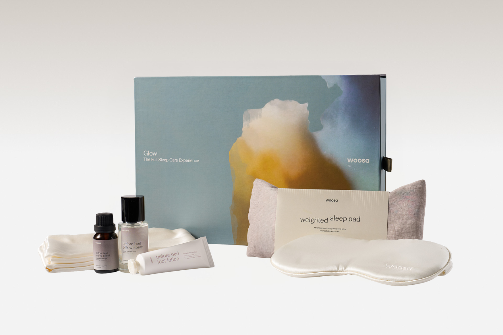 Scent + sleep pad color: Midnight Soufflé / Periwinkle