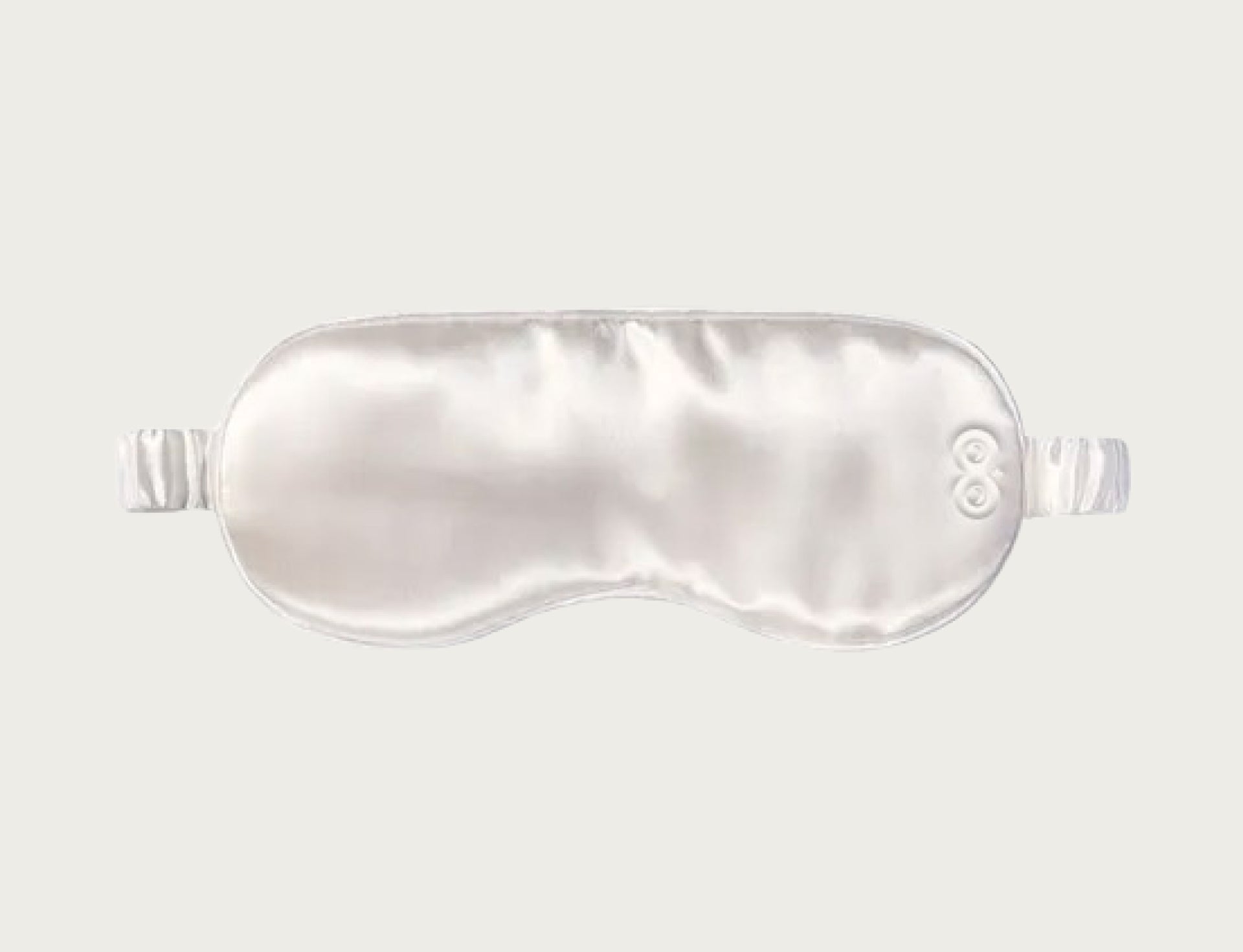 Silk Eye Mask Color: White